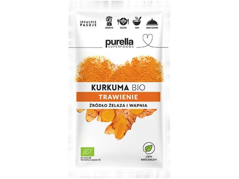 PURELLA Kurkuma Bio, proszek