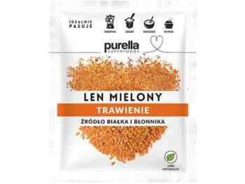 Zdjęcie produktu PURELLA Len mielony odtłuszczony, proszek