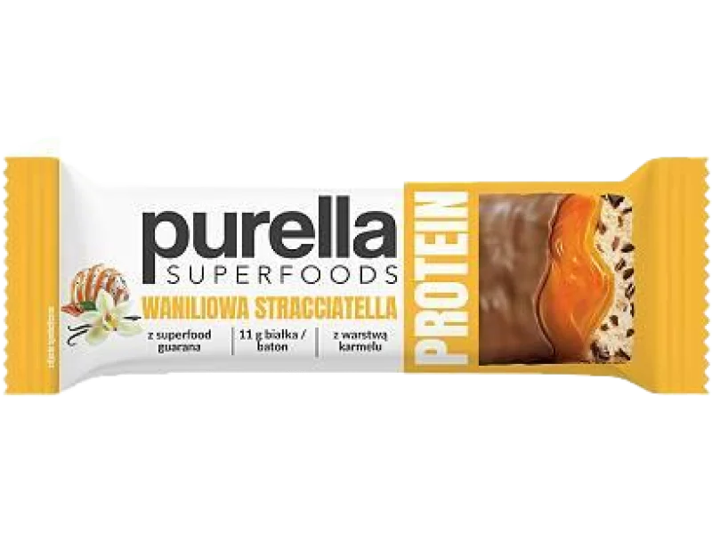 PURELLA Protein Bar Baton proteinowy waniliowa straciatella