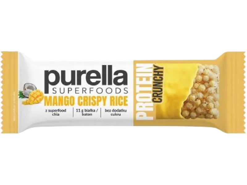 PURELLA Protein Crunchy Mango Crispy Rice Baton białkowy