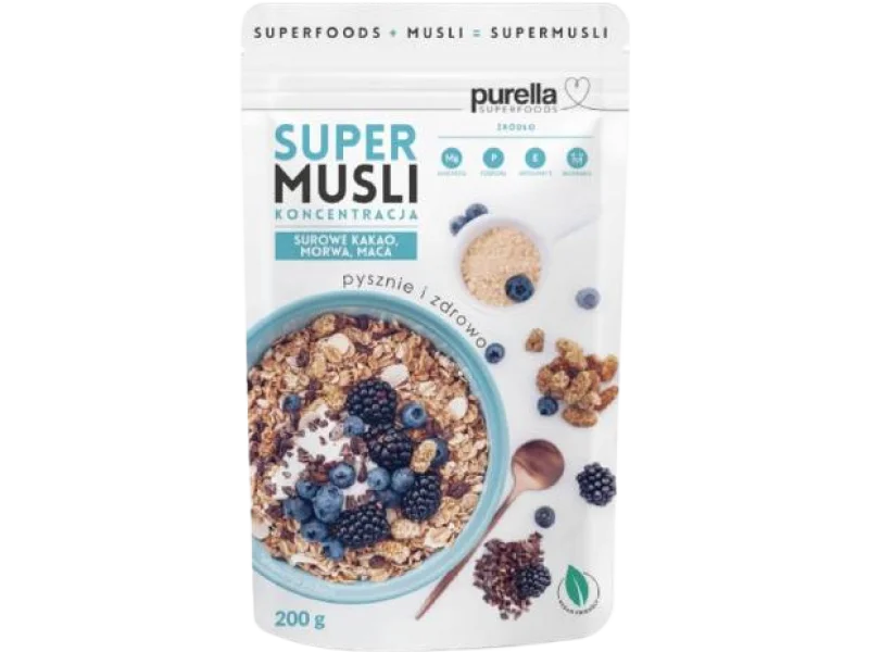 PURELLA Supermusli Koncentracja, produkt sypki