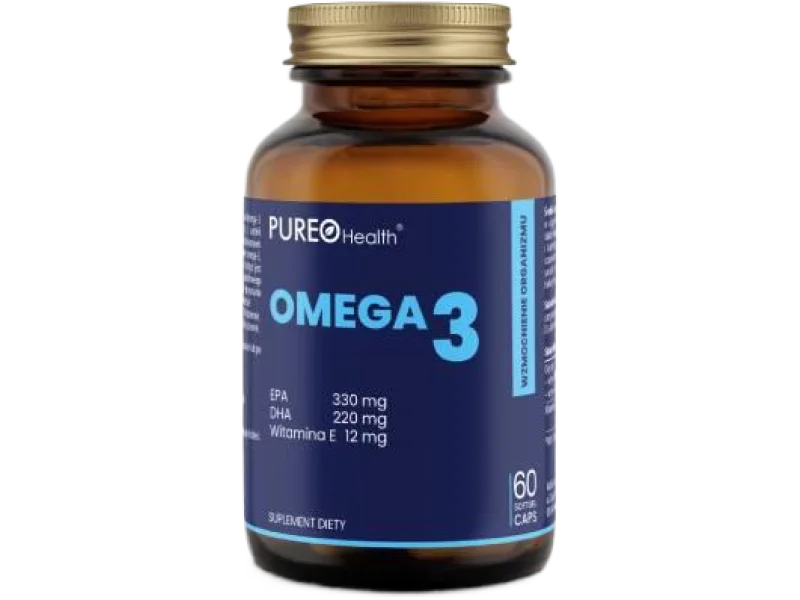 Pureo Health Omega 3, kapsułki miękkie