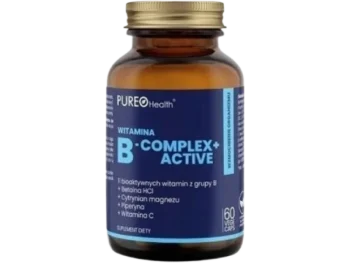 PUREO Health Witamina B-complex + Active, kapsułki