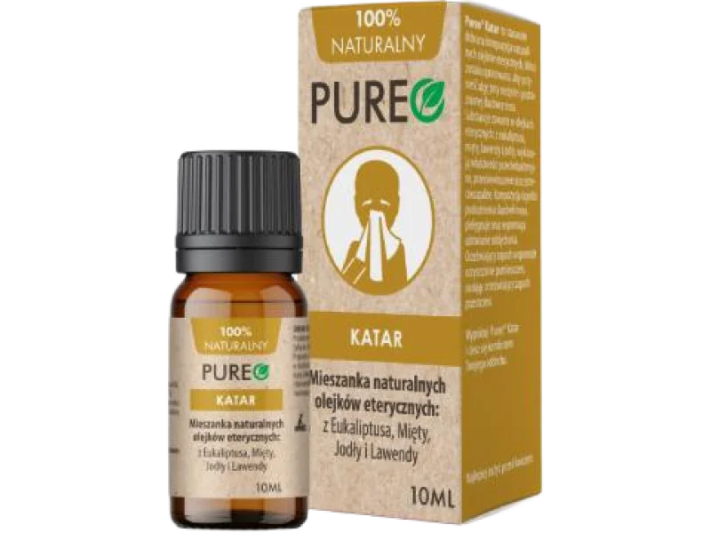 PUREO Katar mieszanka naturalnych olejków eterycznych, olejek