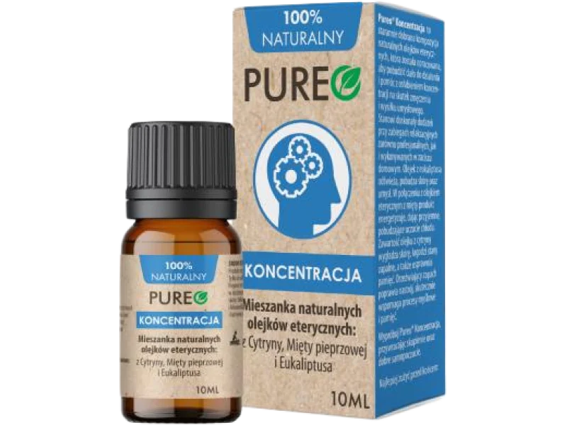 PUREO Koncentracja mieszanka naturalnych olejków eterycznych, płyn