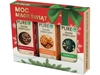 Zdjęcie produktu PUREO Moc Magii Świąt Zestaw olejków eterycznych, olejek