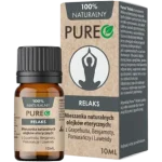PUREO Relaks mieszanka naturalnych olejków eterycznych, olejek