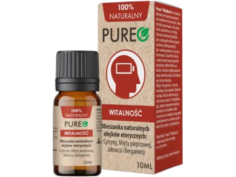 PUREO Witalność mieszanka naturalnych olejków eterycznych, olejek