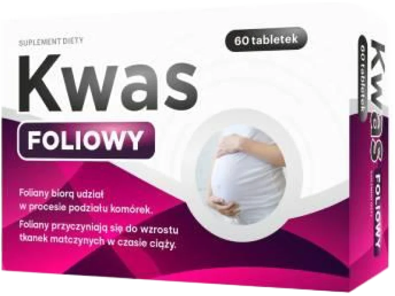 Puwer Kwas foliowy, tabletki
