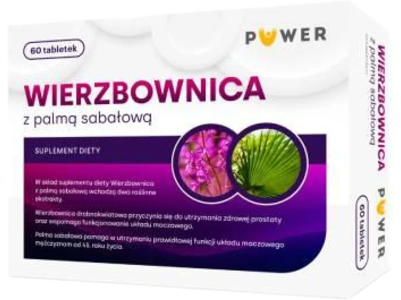 Puwer Wierzbownica Z Palmą Sabałową, tabletki