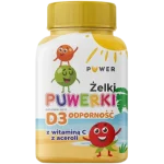 Puwerki D3 Odporność z witaminą C z aceroli, żelki