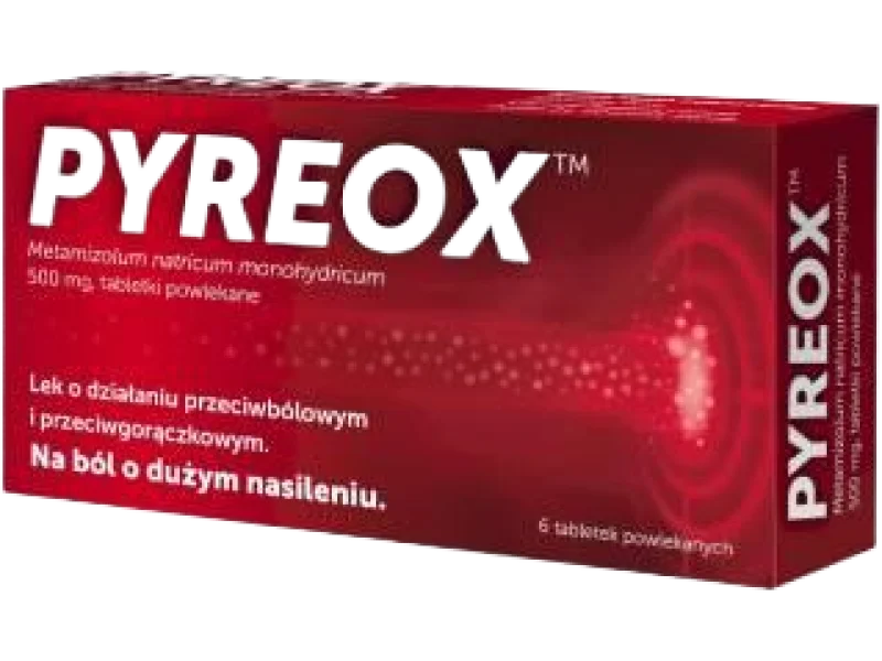 PYREOX 500 mg, tabletki powlekane, 500 mg