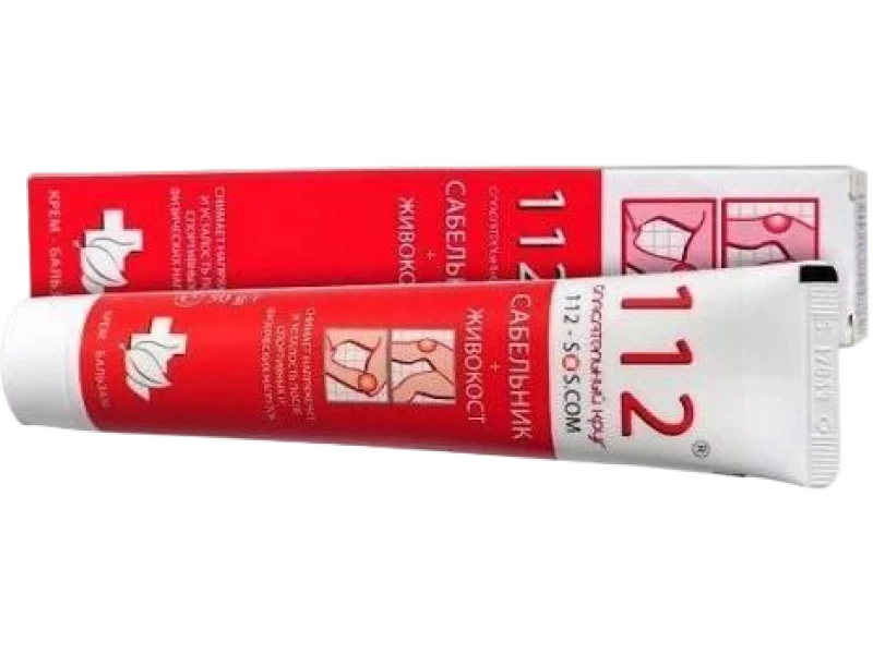RATOWNIK nr 112 Sabelnik i żywokost, krem