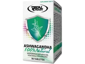 Zdjęcie produktu Real Pharm Ashwagandha 100%, tabletki, 300 mg