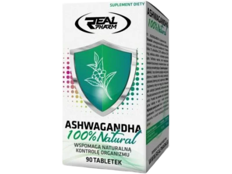 Real Pharm Ashwagandha 100%, tabletki, 300 mg