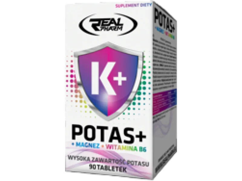 Real Pharm Potas + Magnez + B6, tabletki