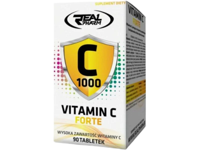 Real Pharm Vitamin C Forte, tabletki, 1000 mg