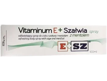 Zdjęcie produktu Red Pharma Vitaminum E + Szałwia z mentolem, spray