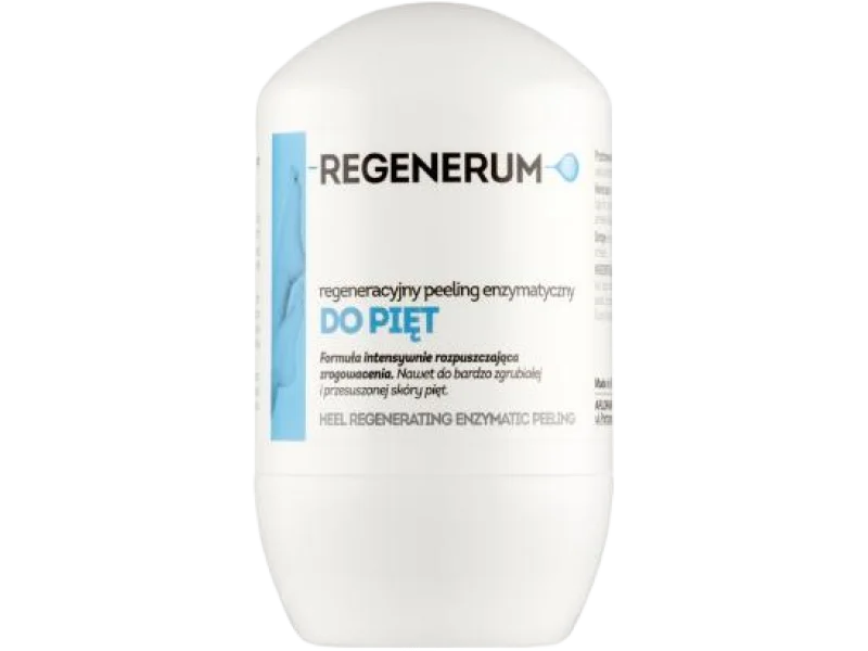 REGENERUM regeneracyjny peeling enzymatyczny do pięt, żel