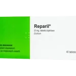 Reparil, tabletki dojelitowe, 20 mg