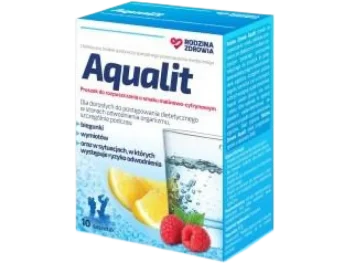 Rodzina Zdrowia Aqualit smak malinowo-cytrynowy, saszetki