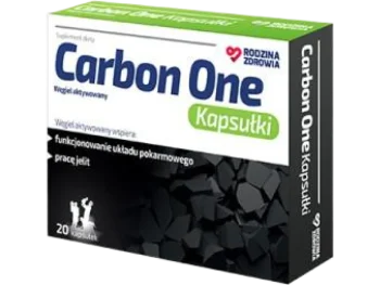 Zdjęcie produktu Rodzina Zdrowia Carbon One, kapsułki, 150 mg
