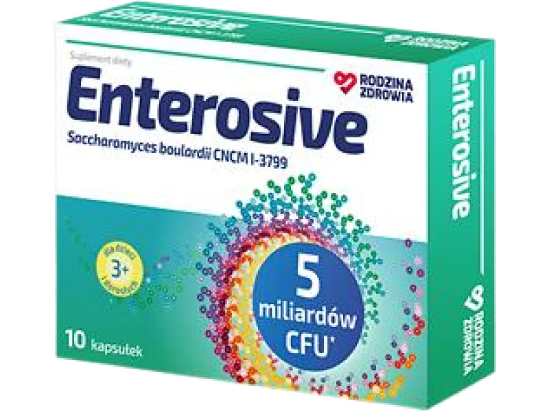 RODZINA ZDROWIA Enterosive, kapsułki, 5 × 10^9 CFU