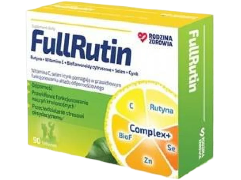 Rodzina Zdrowia FullRutin, tabletki