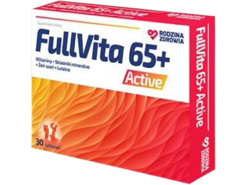 Rodzina Zdrowia FullVita 65+ Active, tabletki