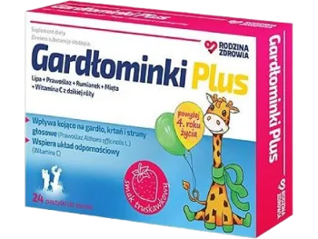 Zdjęcie produktu Rodzina Zdrowia Gardłominki Plus, pastylki do ssania
