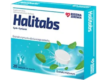 Rodzina Zdrowia Halitabs, pastylki do ssania