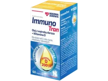 Zdjęcie produktu Rodzina Zdrowia ImmunoTran, kapsułki