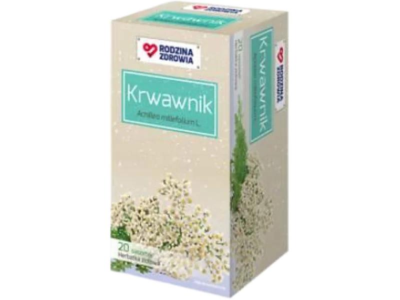 Rodzina Zdrowia Krwawnik herbatka ziołowa, saszetki
