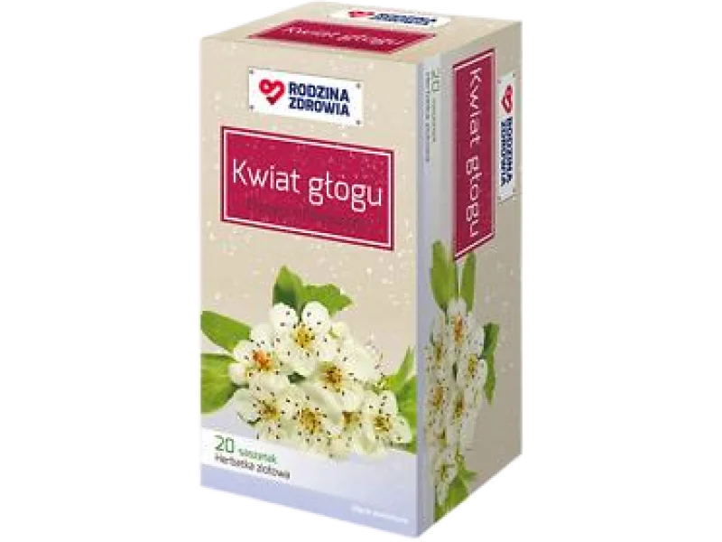Rodzina Zdrowia Kwiat Głogu Herbatka ziołowa, zioła do zaparzania