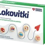 Rodzina Zdrowia Lokovitki smak truskawkowy, pastylki do ssania
