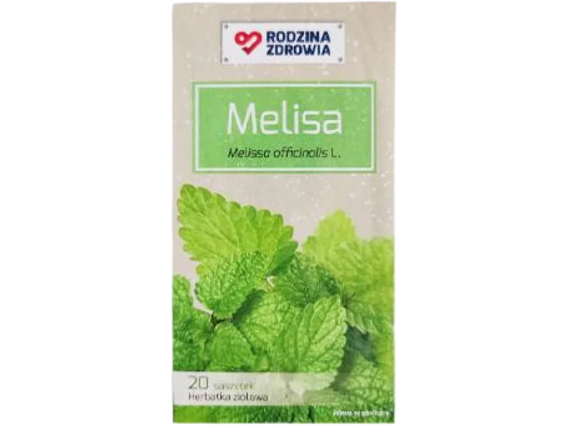 Rodzina Zdrowia Melisa Herbatka ziołowa, saszetki