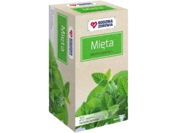 Zdjęcie produktu Rodzina Zdrowia Mięta herbatka ziołowa, zioła do zaparzania