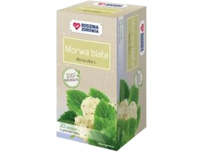 Rodzina Zdrowia Morwa biała, zioła do zaparzania, 2000 mg