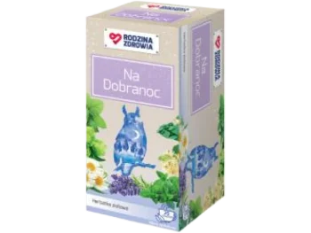 Zdjęcie produktu Rodzina Zdrowia Na Dobranoc herbatka, zioła do zaparzania