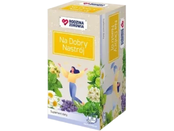 Zdjęcie produktu Rodzina Zdrowia Na dobry nastrój Herbatka ziołowa, saszetki