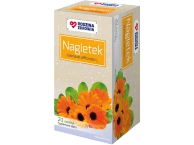Rodzina Zdrowia Nagietek, saszetki, 1000 mg