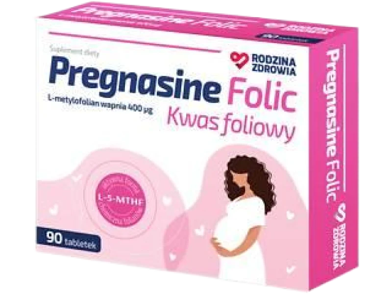 Rodzina Zdrowia Pregnasine Folic, tabletki, 400 μg