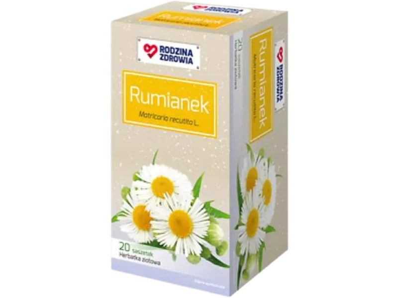 Rodzina Zdrowia Rumianek herbatka ziołowa, zioła do zaparzania