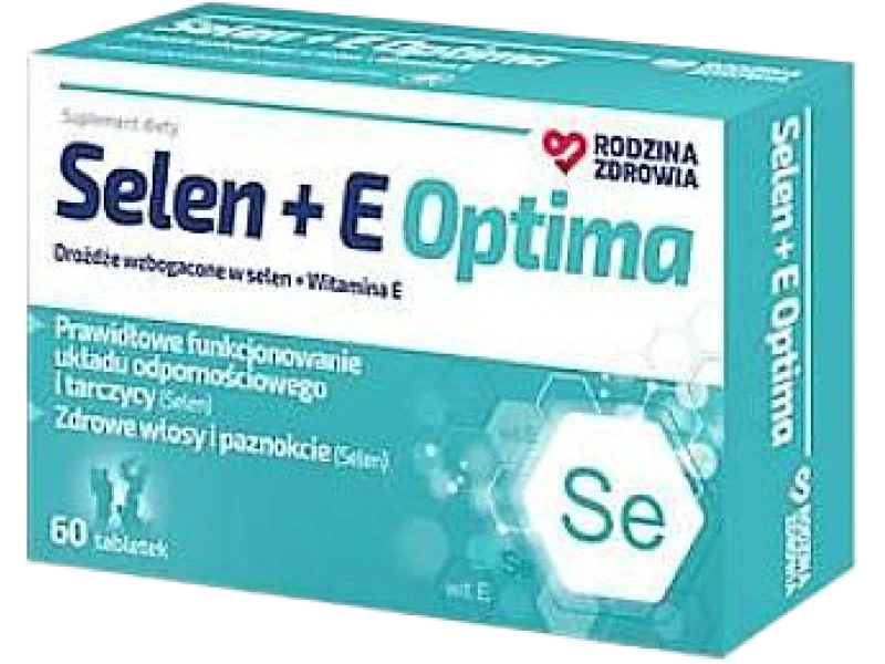 Rodzina Zdrowia Selen+E Optima, tabletki, 55 μg