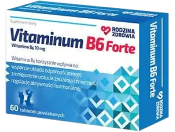 Zdjęcie produktu Rodzina Zdrowia Vitaminum B6 Forte, tabletki, 10 mg