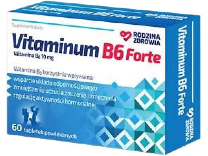 Rodzina Zdrowia Vitaminum B6 Forte, tabletki, 10 mg