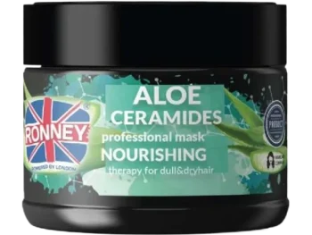 Zdjęcie produktu RONNEY Aloe Ceramides Odżywiająca maska do włosów matowych i suchych z aloesem i ceramidami