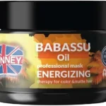 RONNEY Babassu Oil Energetyzująca maska do włosów farbowanych i pozbawionych blasku z olejem babassu