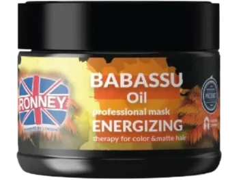 Zdjęcie produktu RONNEY Babassu Oil Energetyzująca maska do włosów farbowanych i pozbawionych blasku z olejem babassu
