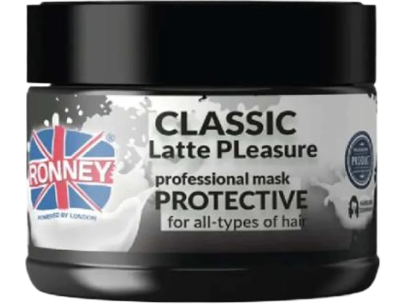 RONNEY Classic Latte Pleasure Ochronna maska do każdego rodzaju włosów